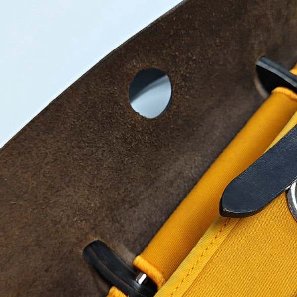 Authenticated pre-owned  Herbag 31 Canvas Yellow - Shoulder Bag at Looply