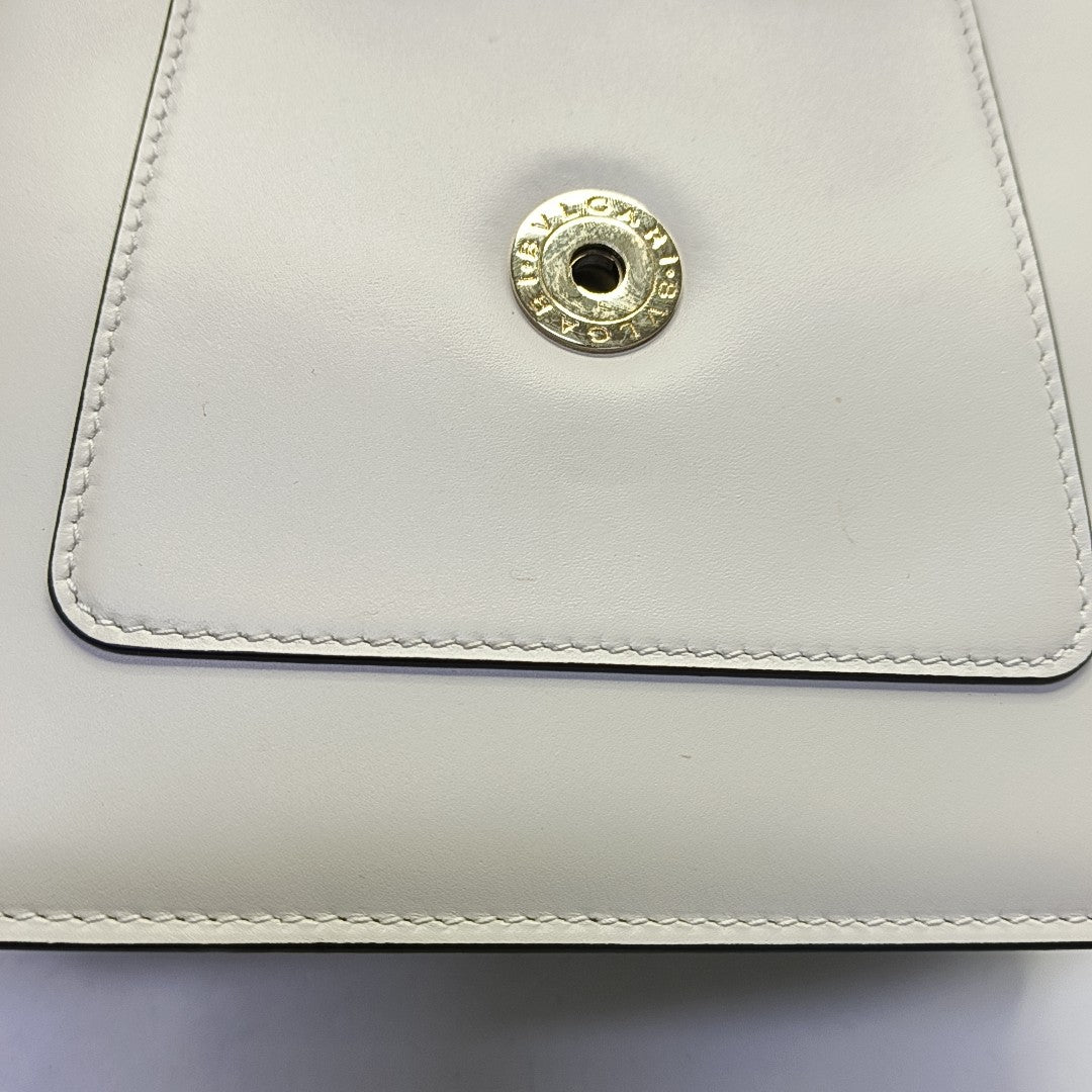 SERPENTI FOREVER Small Calfskin White