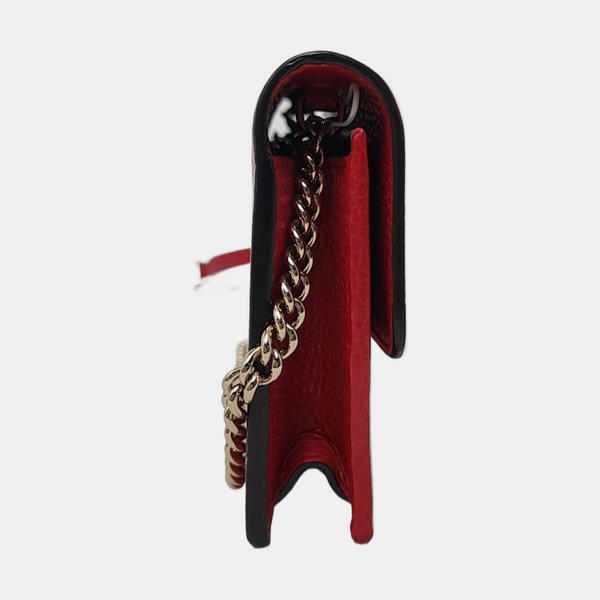 Authenticated pre-owned  Interlocking G Calfskin Red - Handbags at Looply