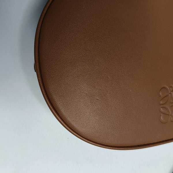 Heel Small Calfskin Brown