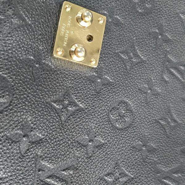 MÉTIS MM Monogram Calfskin Black