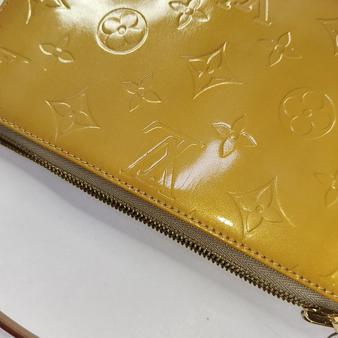 LEXINGTON Monogram Patent Leather Yellow