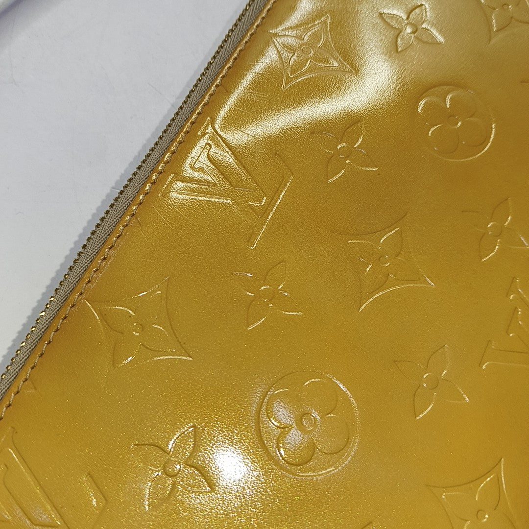 LEXINGTON Monogram Patent Leather Yellow