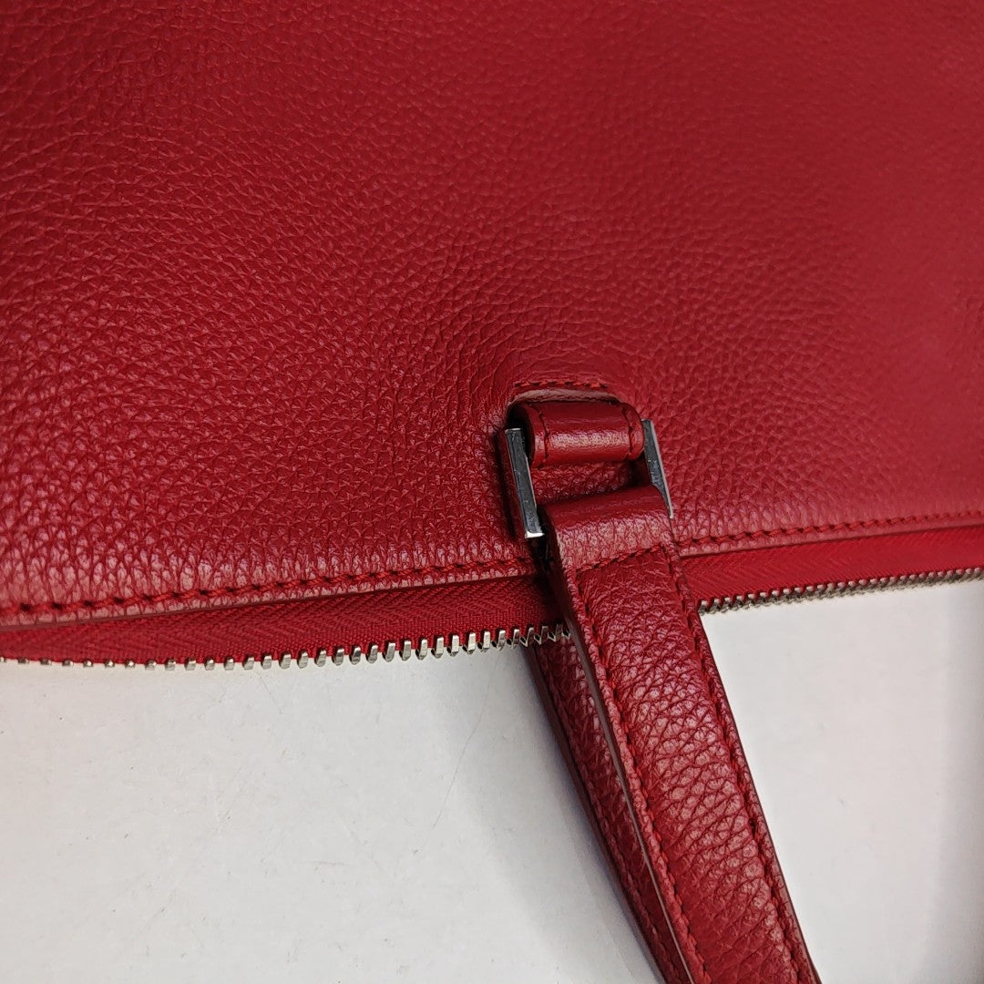 Leather Red