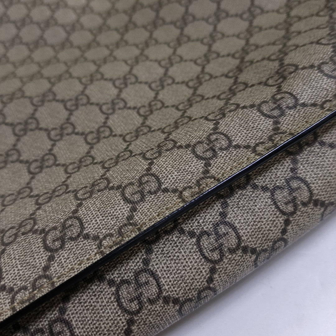 Monogram Coated Canvas Brown