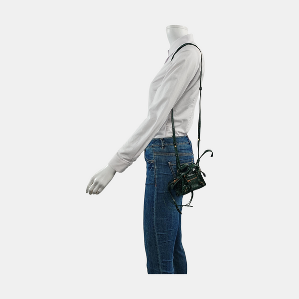Authenticated pre-owned  Neo Classic Nano Calfskin Green - Shoulder Bag at Looply