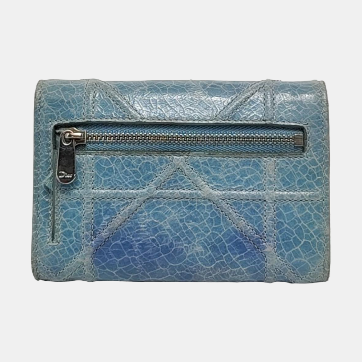 Authenticated pre-owned  Diorama Calfskin Blue Wallet - Wallet at Looply
