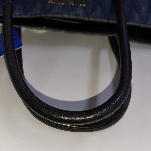 Zipper Wallet Denim Blue
