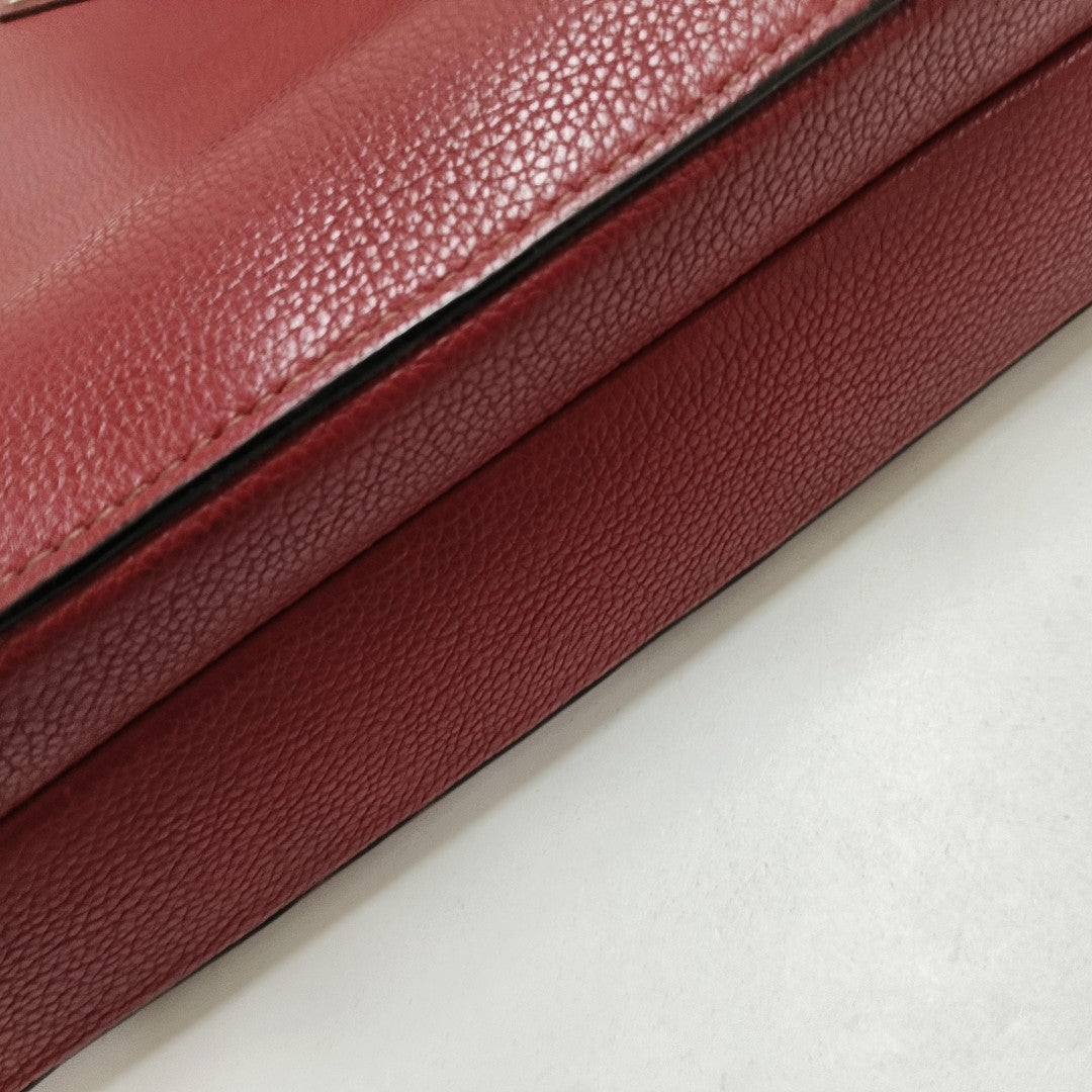 Calfskin Red
