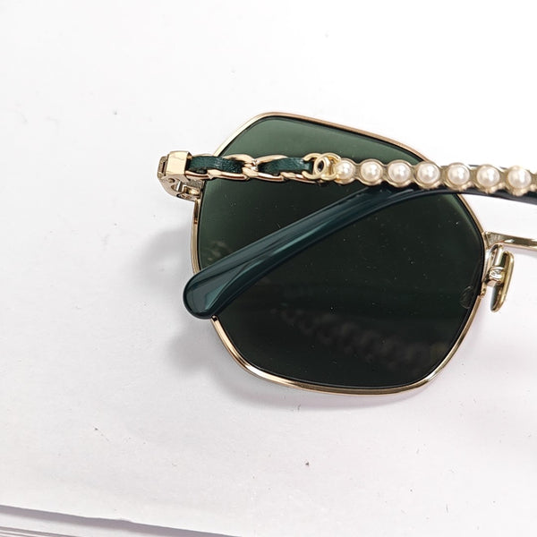 Metal Sunglasses Green