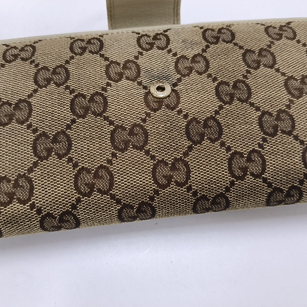 Monogram Canvas Wallet Beige