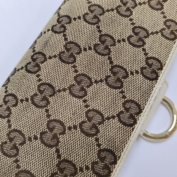 Monogram Canvas Wallet Beige