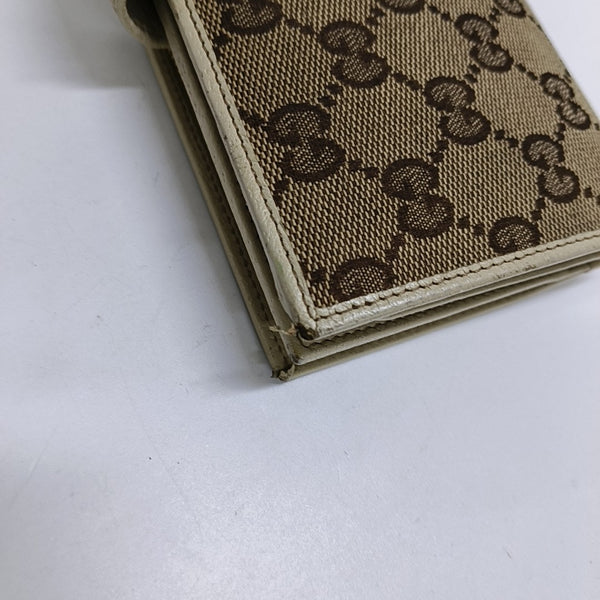 Monogram Canvas Wallet Beige