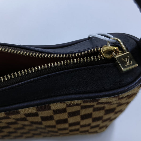 TIGRE Damier Ebene Horsehair Brown