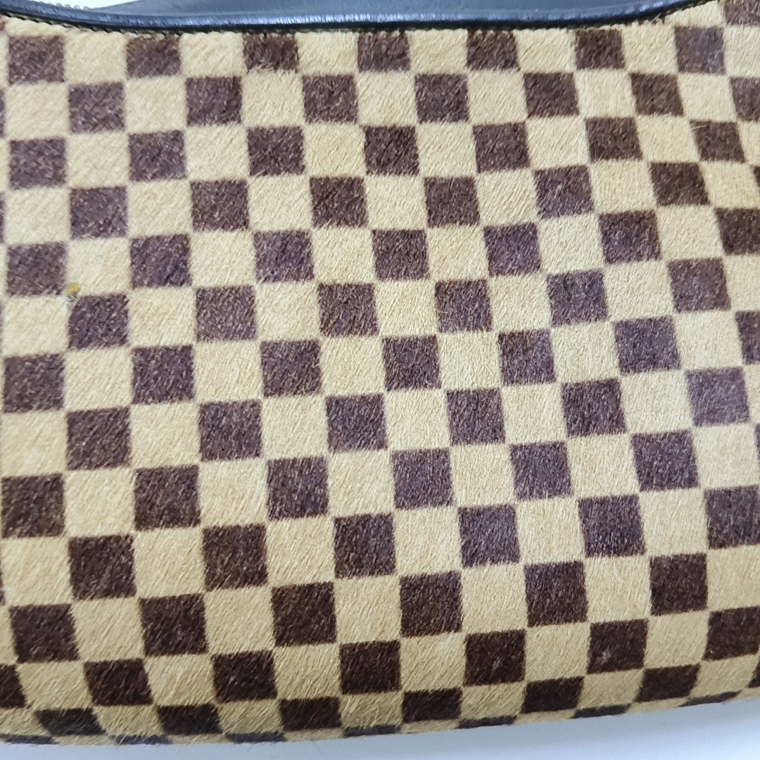 TIGRE Damier Ebene Horsehair Brown