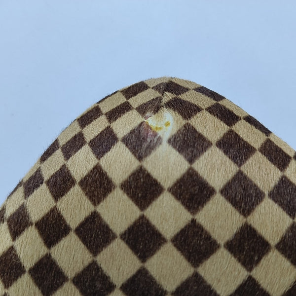 TIGRE Damier Ebene Horsehair Brown