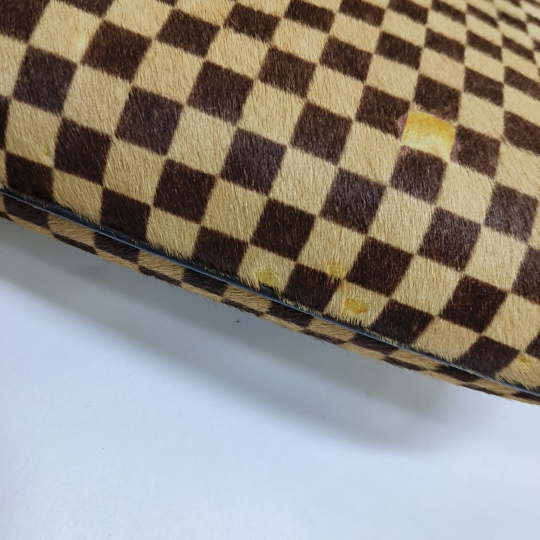 TIGRE Damier Ebene Horsehair Brown