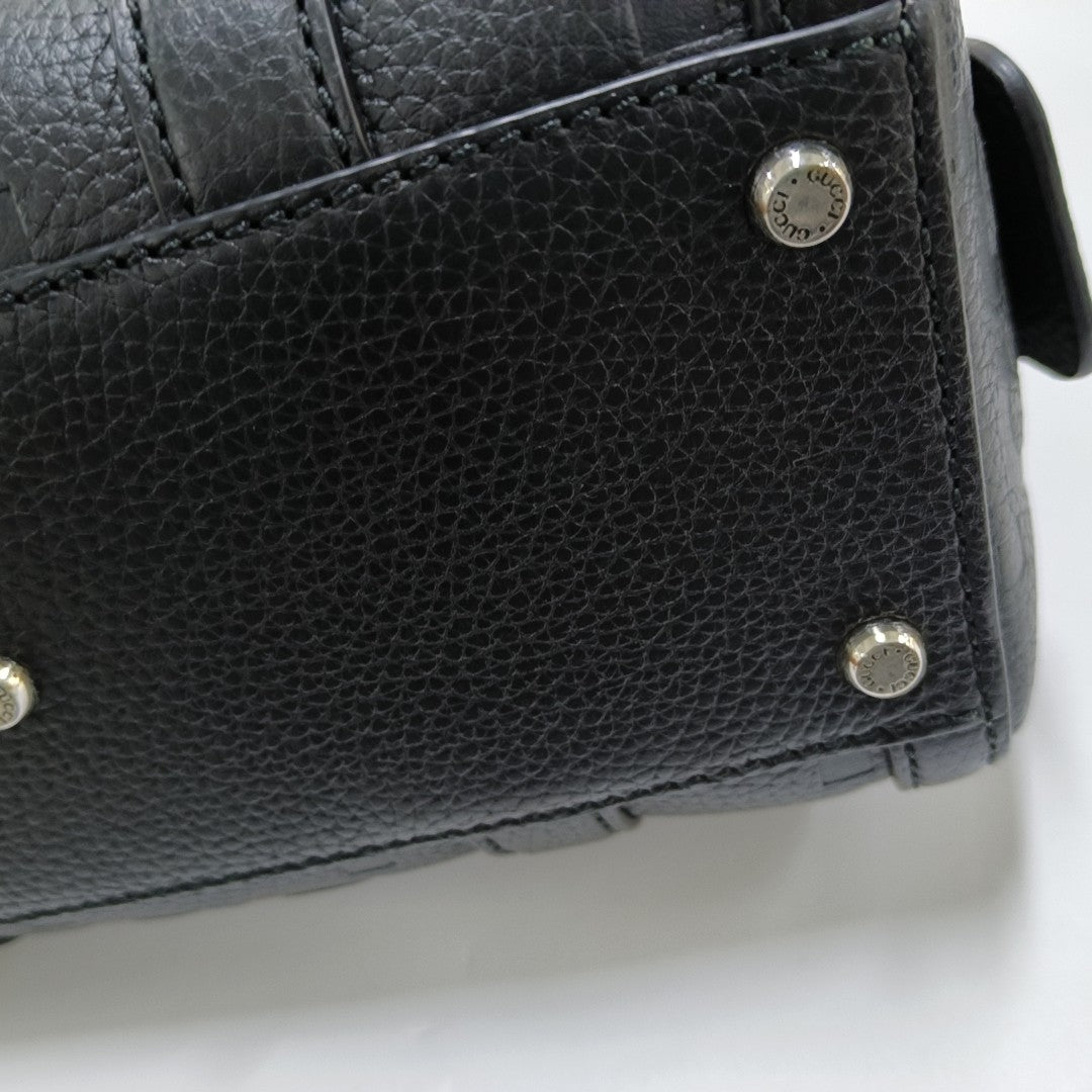 Joy Mini Monogram Calfskin Black