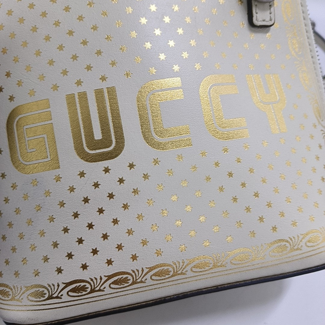 Gucci X Sega Mini Calfskin White