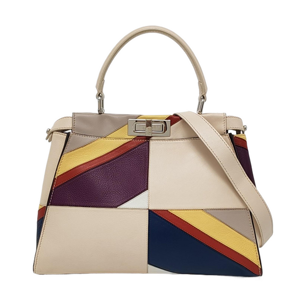 Authenticated pre-owned  Peekaboo Calfskin Multicolor - Shoulder Bag at Looply