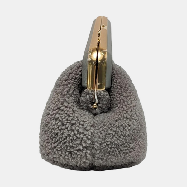 Authenticated pre-owned  First Small Sheepskin Gray - Handbags at Looply