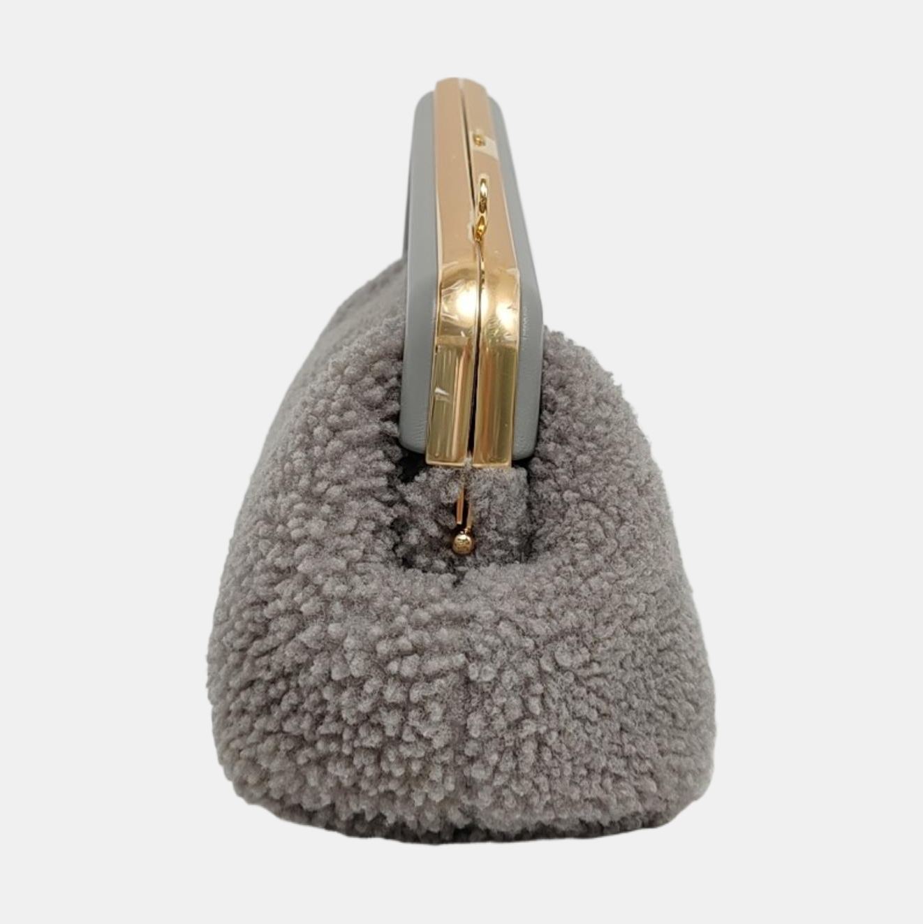 Authenticated pre-owned  First Small Sheepskin Gray - Handbags at Looply