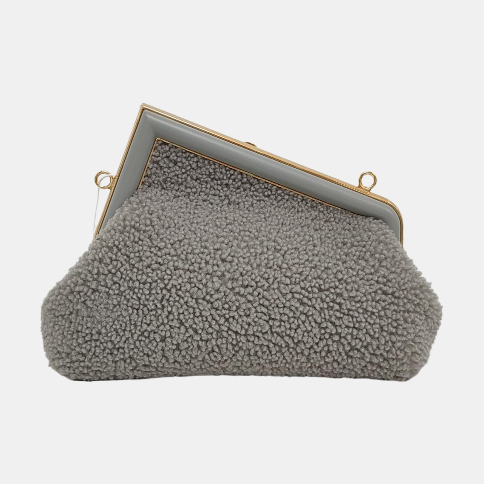 Authenticated pre-owned  First Small Sheepskin Gray - Handbags at Looply