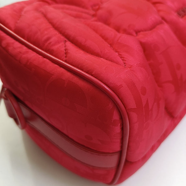 Dior By Erl Dior Lingot Quilted Fabric Red