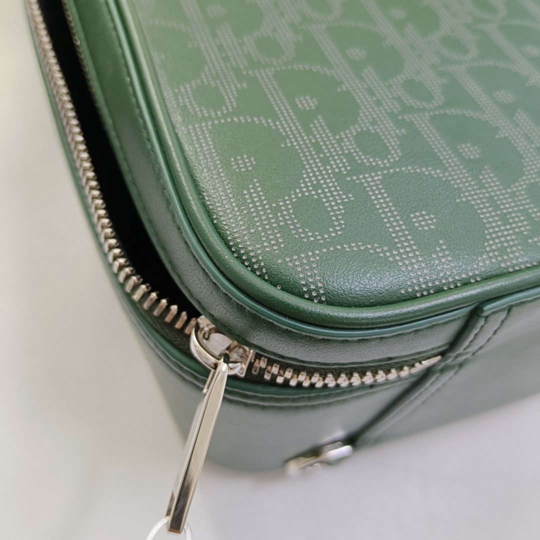 World Tour Large Calfskin Green