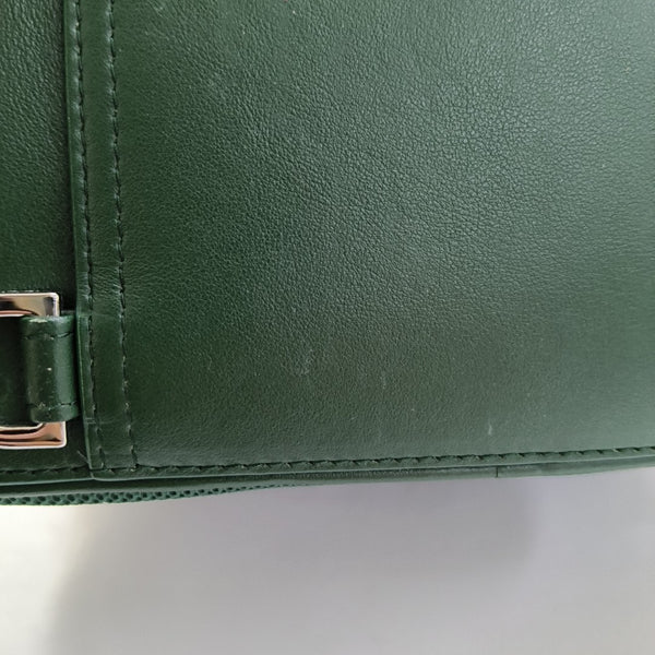 World Tour Large Calfskin Green