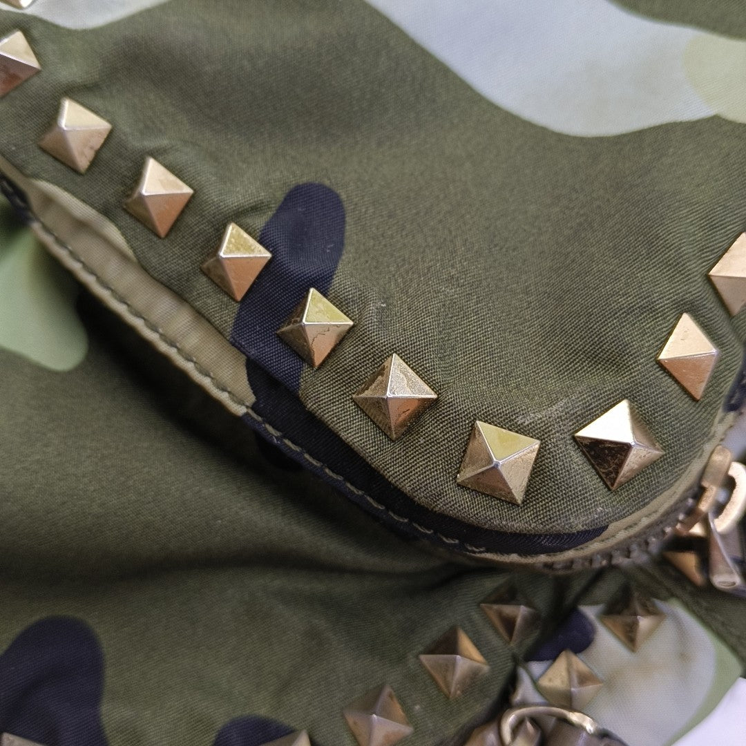 Rockstud Fabric Green