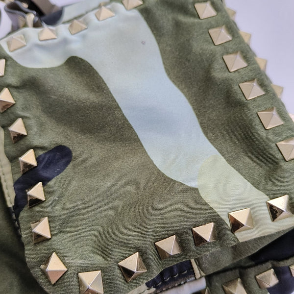 Rockstud Fabric Green