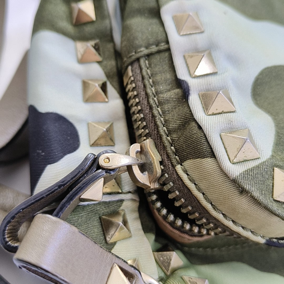 Rockstud Fabric Green
