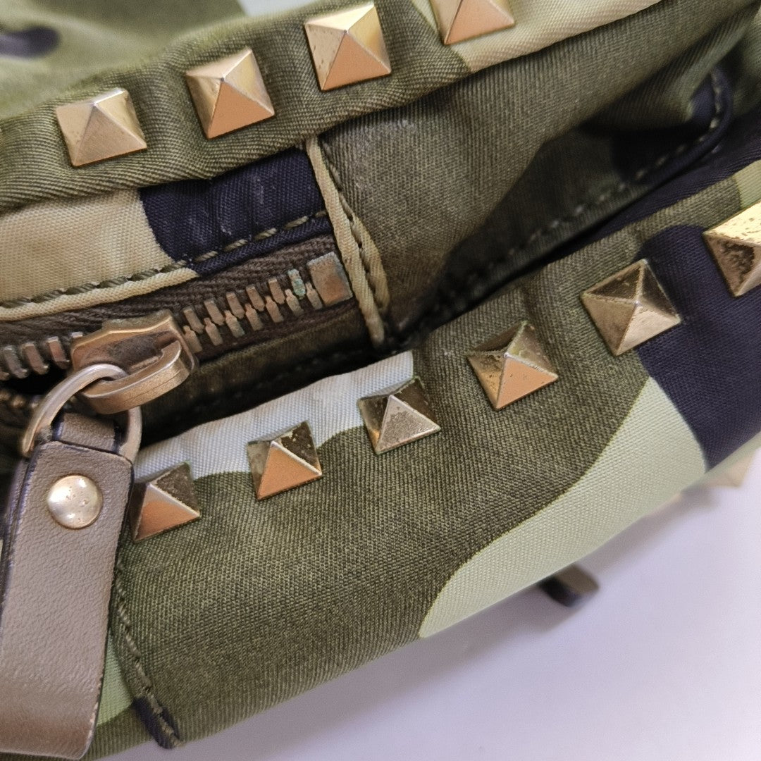 Rockstud Fabric Green