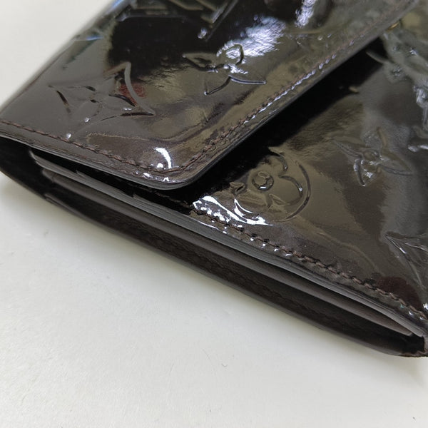 SARAH Patent Leather Red Wallet