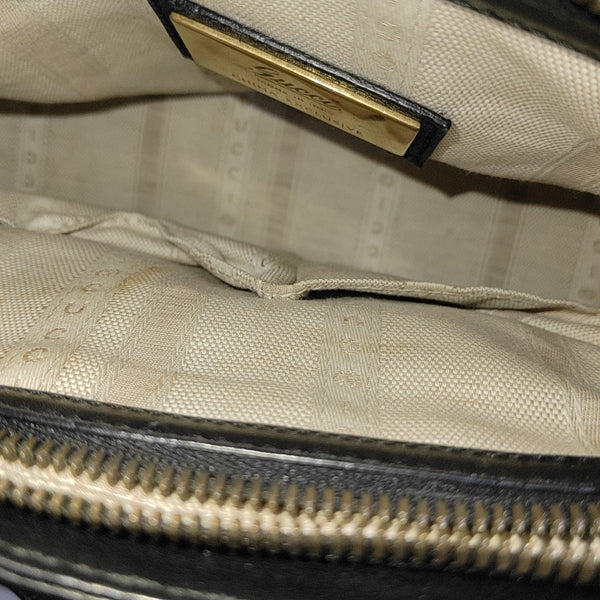 Bright Bit Calfskin Black
