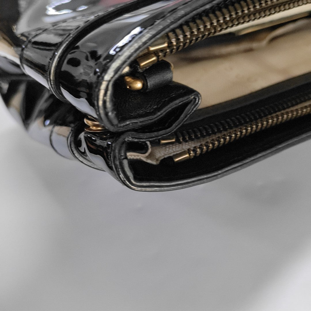 Bright Bit Calfskin Black