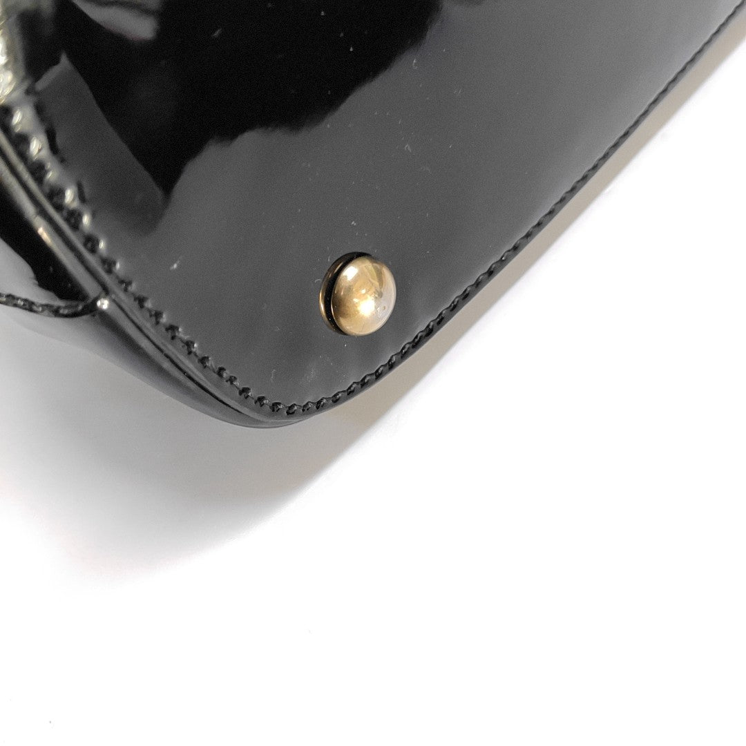 Bright Bit Calfskin Black