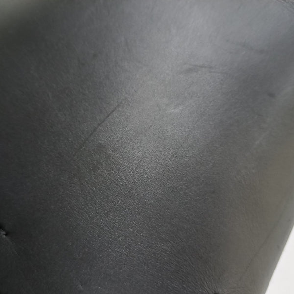 The Bucket Calfskin Black