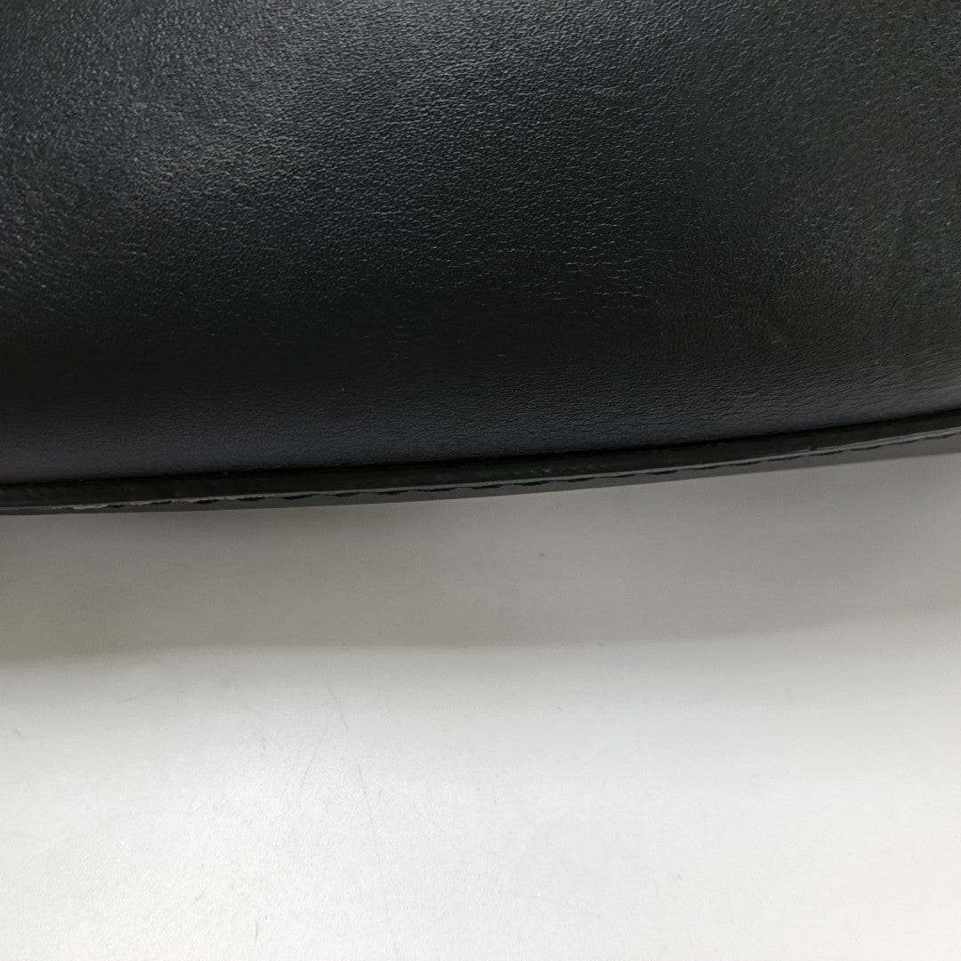 The Bucket Calfskin Black