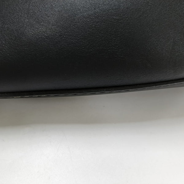 The Bucket Calfskin Black