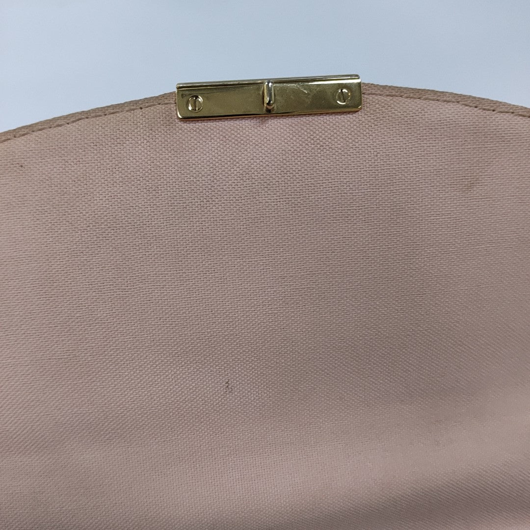 CROISETTE Damier Azur Coated Canvas White