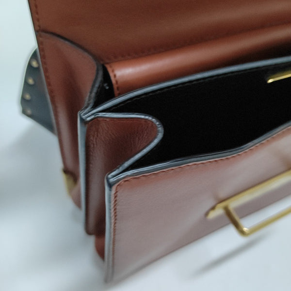 Cahier Mini Saffiano Calfskin Red