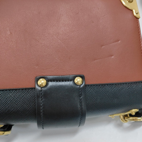 Cahier Mini Saffiano Calfskin Red