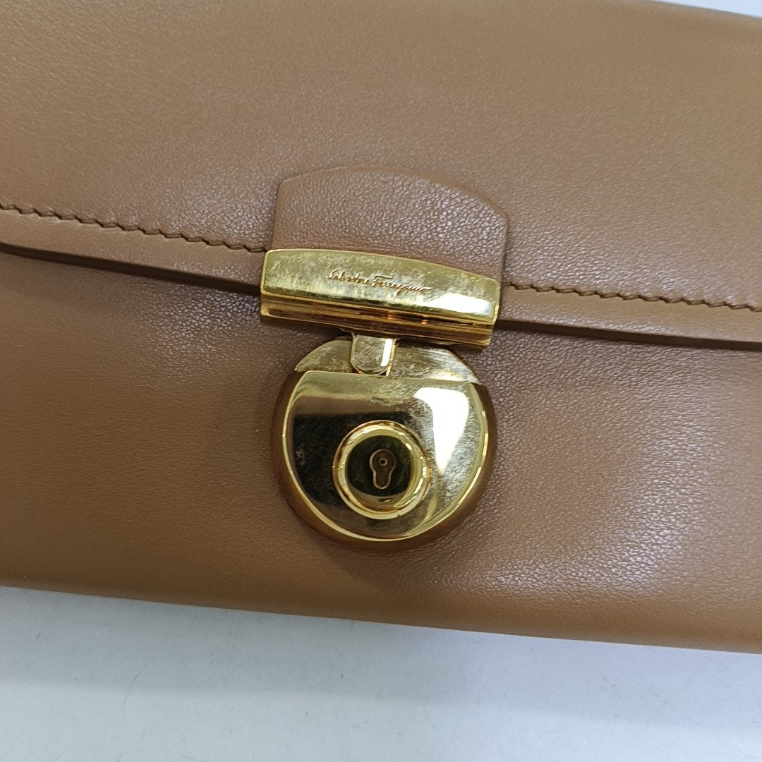 Calfskin Wallet Brown