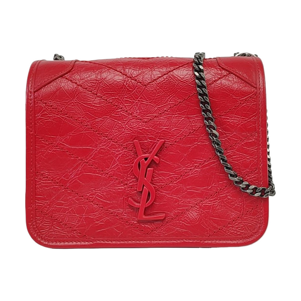 Authenticated pre-owned  Niki Mini Calfskin Red - Handbags at Looply