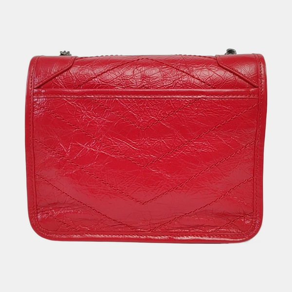 Authenticated pre-owned  Niki Mini Calfskin Red - Handbags at Looply