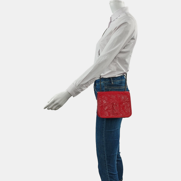 Authenticated pre-owned  Niki Mini Calfskin Red - Handbags at Looply