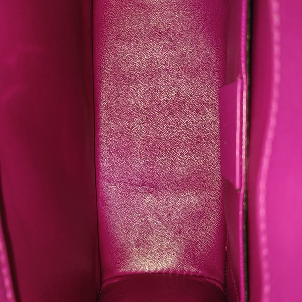 Sylvie Mini Crocodile Red