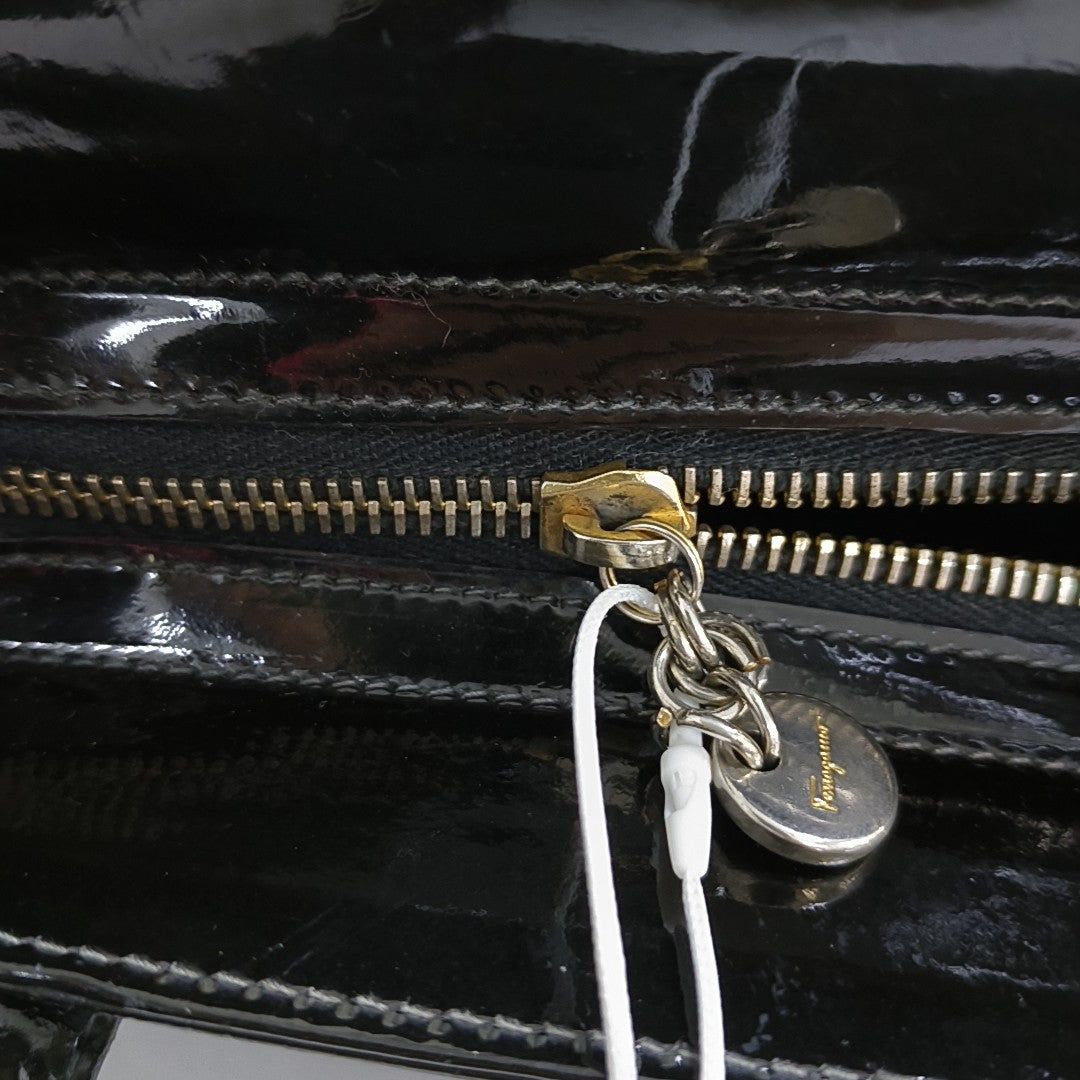 Vara Patent Leather Black